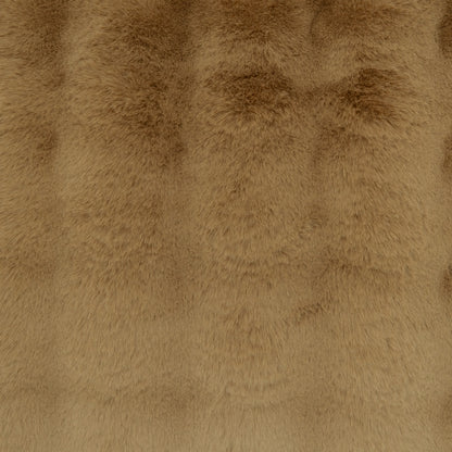 D.V. KAP HOME   24" x 24" Affair Pillow - Butterscotch Faux Fur, Solid    - 4169-B-2424
