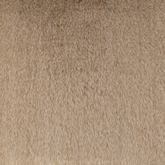 D.V. KAP HOME 4171-YARD Accent Fabric Faux Fur, Solid  Tan   - Accent