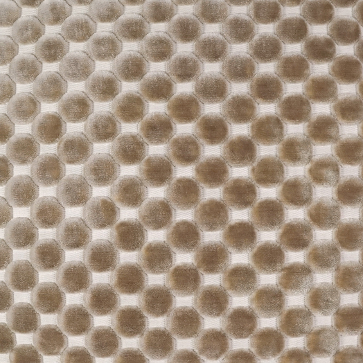 D.V. KAP HOME   24" x 24" Dance Pillow - Linen Circular - Dots    - 4172-L-2424