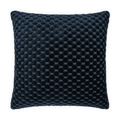 D.V. KAP HOME   24" x 24" Dance Pillow - Midnight Circular - Dots    - 4172-M-2424
