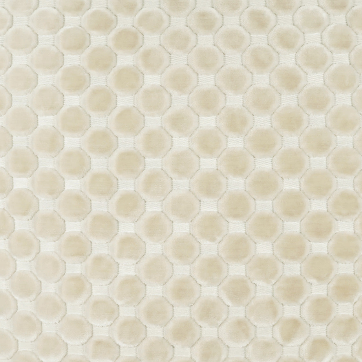 D.V. KAP HOME   24" x 24" Dance Pillow - White Circular - Dots    - 4172-W-2424