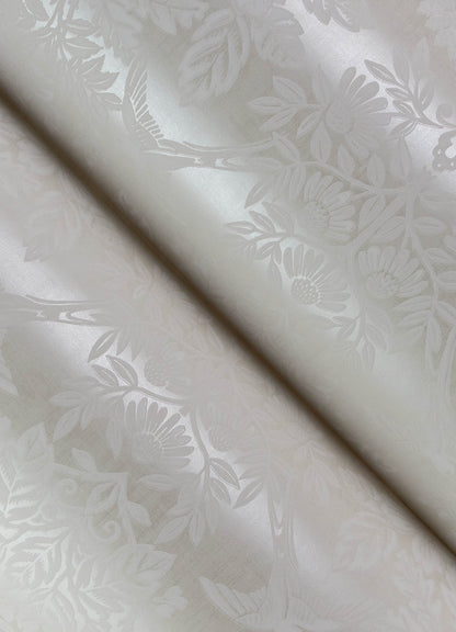 York Wallcoverings A-Street Prints Finch Ivory Woodland Damask Wallpaper Animals Modern Ivory  Wallpaper - 4173-27624