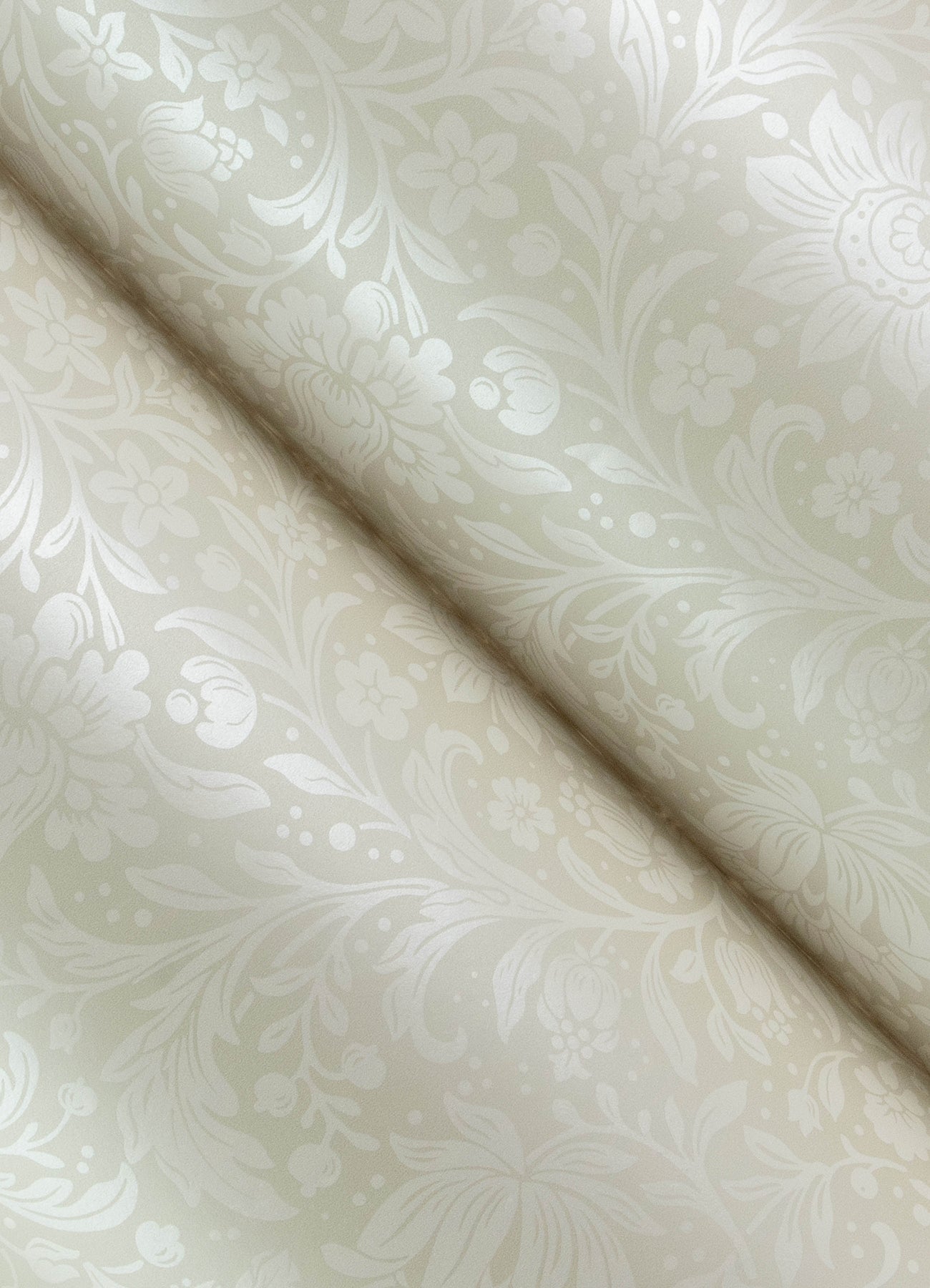 York Wallcoverings A-Street Prints Hague Ivory Floral Trail Wallpaper Botanical Traditional Ivory  Wallpaper - 4173-27629