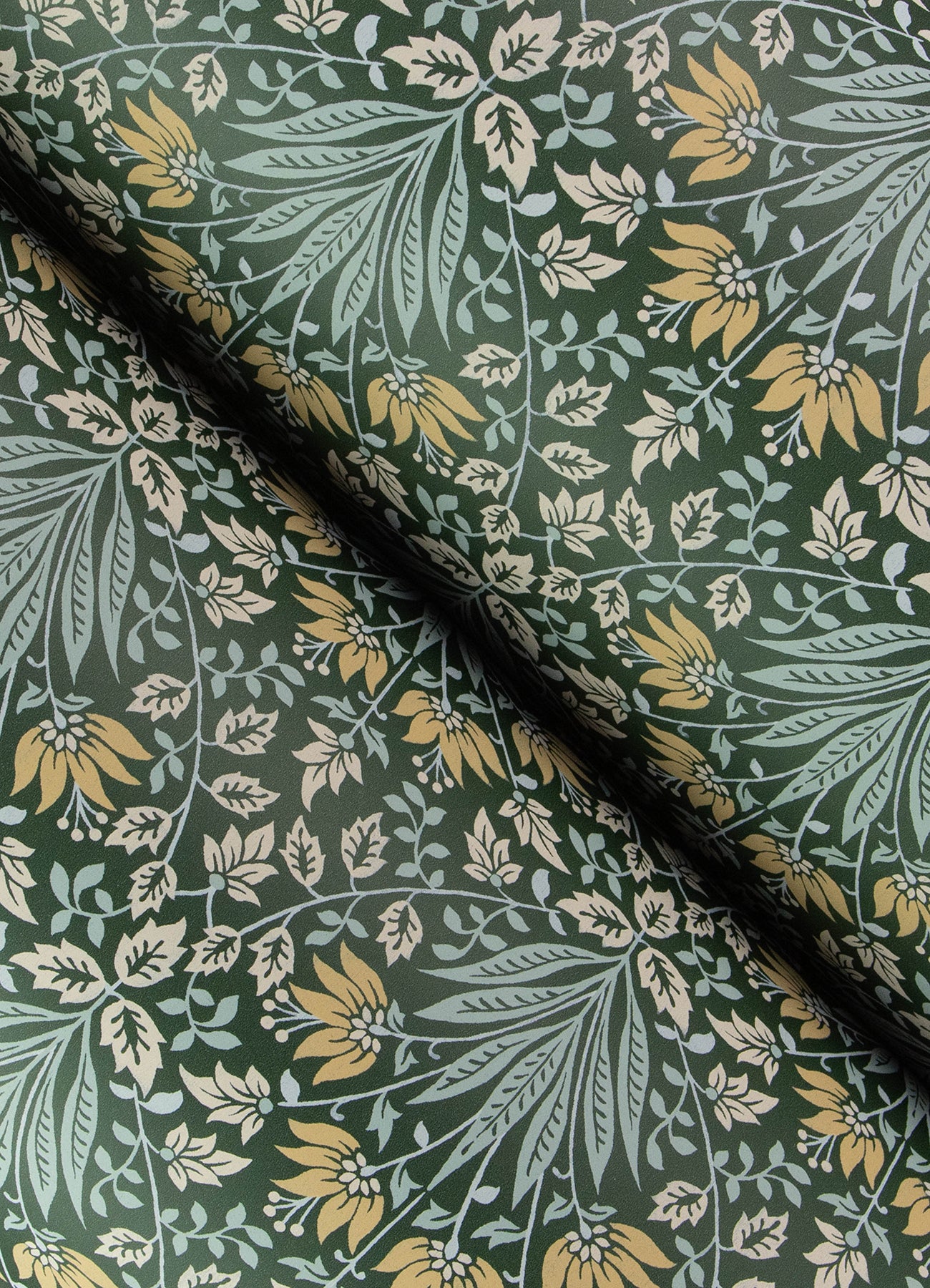 York Wallcoverings A-Street Prints Woodbury Evergreen Floral Damask Wallpaper Botanical Traditional Evergreen  Wallpaper - 4173-27631