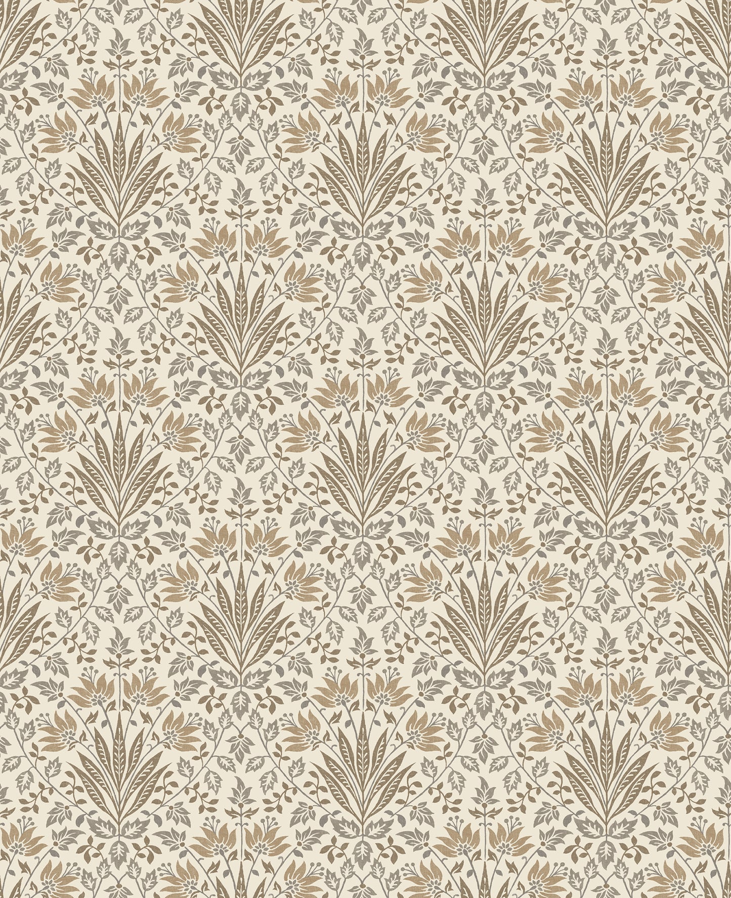 York Wallcoverings A-Street Prints Woodbury Brown Floral Damask Wallpaper Botanical Traditional Brown  Wallpaper - 4173-27633