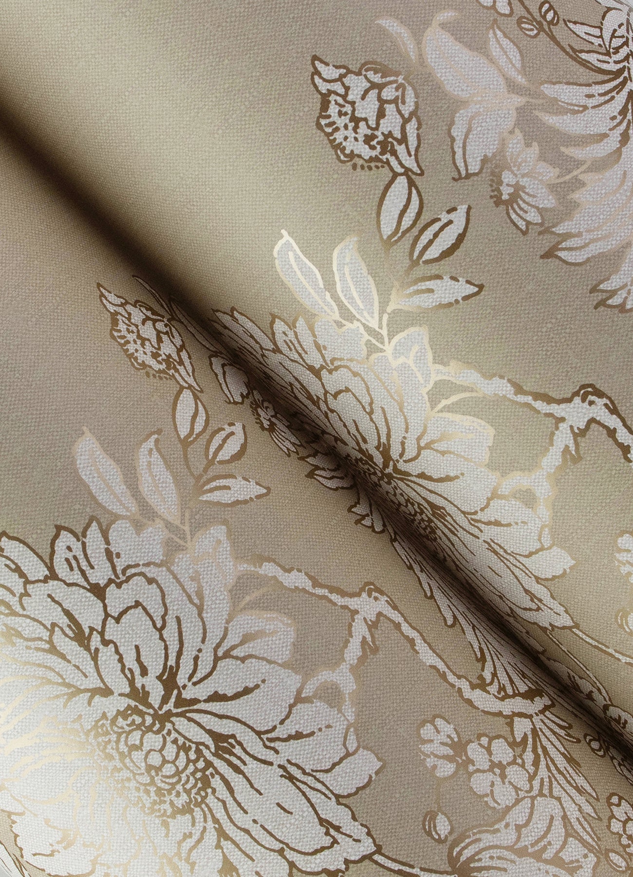 York Wallcoverings A-Street Prints Gisela Neutral Floral Columns Wallpaper Botanical Farmhouse Neutral  Wallpaper - 4173-27640