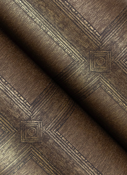 York Wallcoverings A-Street Prints Moorland Dark Brown Wood Panel Wallpaper Graphics Traditional Dark Brown  Wallpaper - 4173-27659