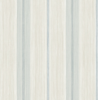 York Wallcoverings A-Street Prints Ames Light Blue Linen Stripe Wallpaper Graphics Transitional Light Blue  Wallpaper - 4173-27660