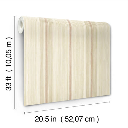 York Wallcoverings A-Street Prints Ames Red Linen Stripe Wallpaper Graphics Transitional Red  Wallpaper - 4173-27663