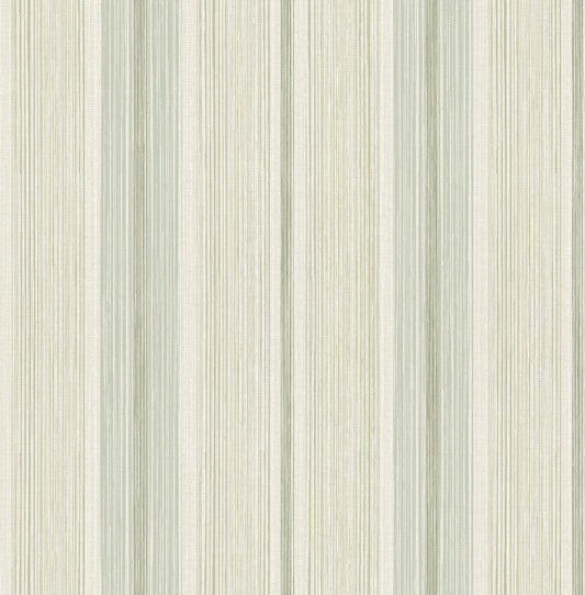 York Wallcoverings A-Street Prints Ames Seafoam Linen Stripe Wallpaper Graphics Transitional Seafoam  Wallpaper - 4173-27664