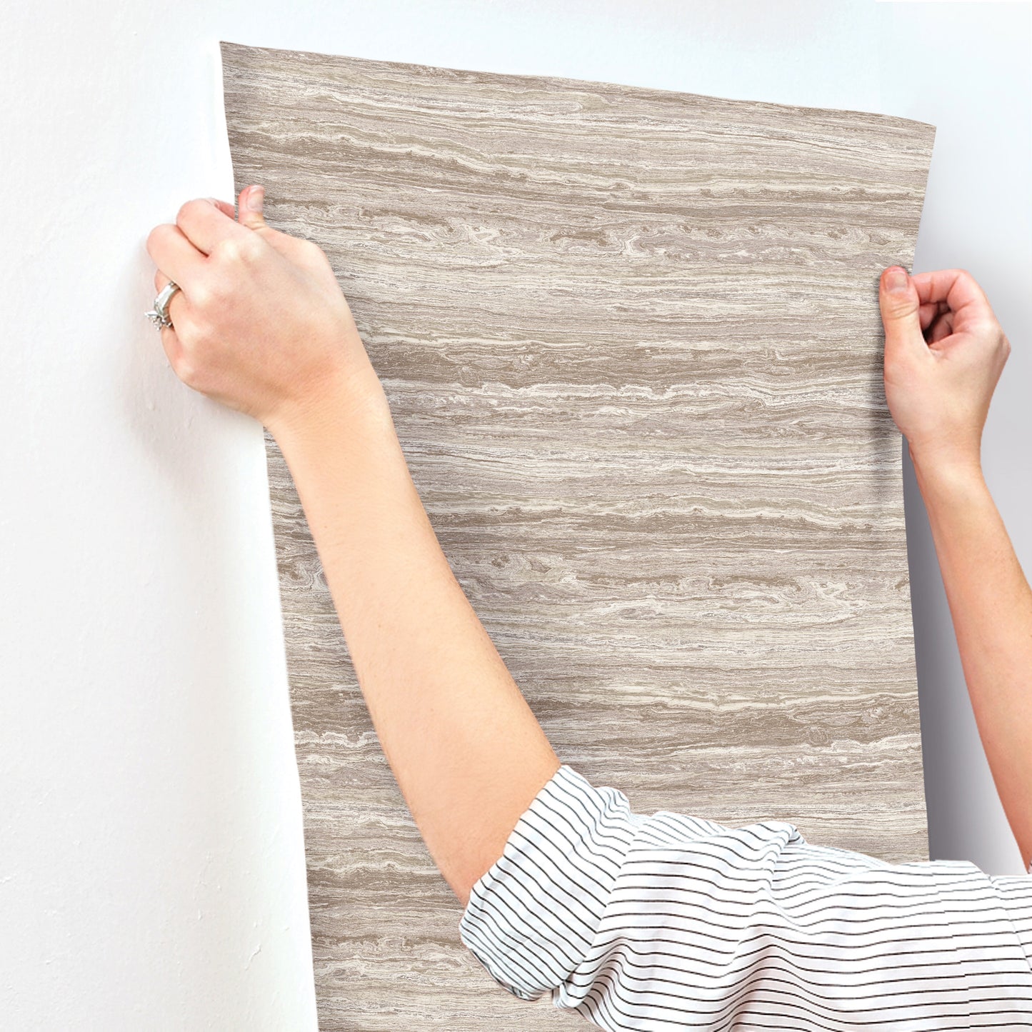 York Wallcoverings A-Street Prints Lyman Mauve Striated Wallpaper Graphics Modern Mauve  Wallpaper - 4173-27668