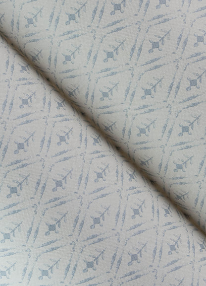 York Wallcoverings A-Street Prints Tillie Blue Diamond Floral Wallpaper Graphics Transitional Blue  Wallpaper - 4173-27671