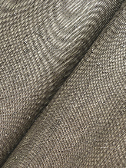 York Wallcoverings A-Street Prints Mycroft Sterling Grasscloth Wallpaper Graphics Glam Sterling  Wallpaper - 4173-82101