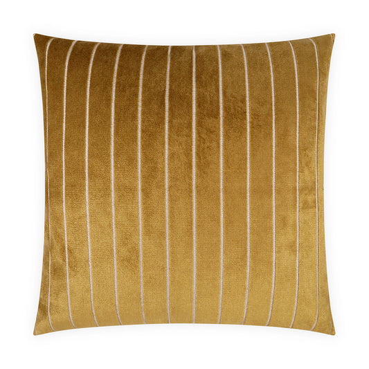 D.V. KAP HOME   24" x 24" Bizete Pillow - Topaz Stripes    - 4173-T-2424