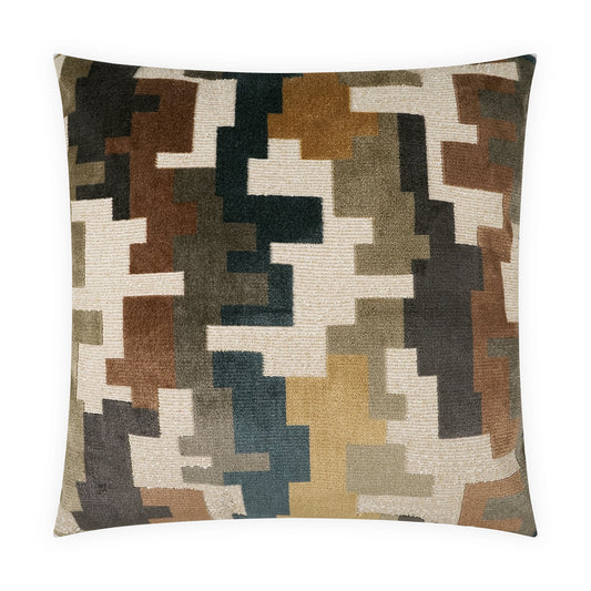 D.V. KAP HOME   24" x 24" Connect Pillow Western Chic, Global    - 4174-2424
