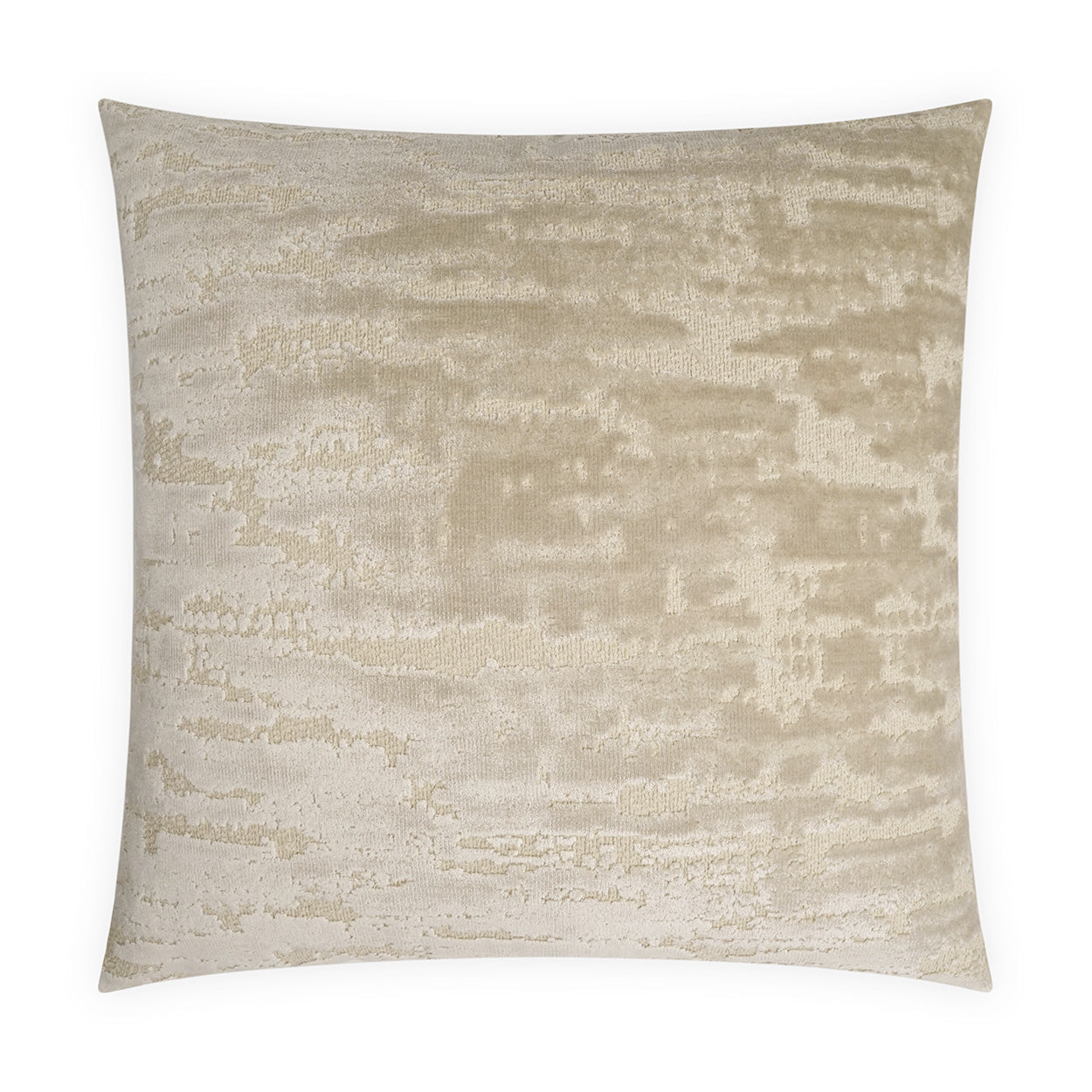 D.V. KAP HOME   24" x 24" Arundel Pillow - Pearl Abstract    - 4176-P-2424