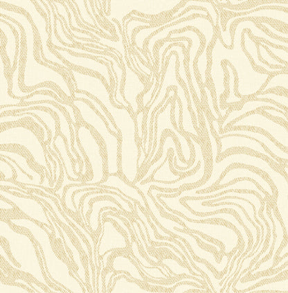 York Wallcoverings A-Street Prints Massar Gold Modern Marbled Wallpaper Abstract Glam Gold  Wallpaper - 4177-27705