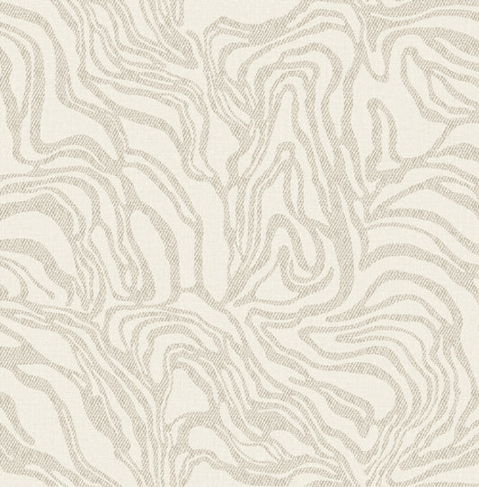 York Wallcoverings A-Street Prints Massar Taupe Modern Marbled Wallpaper Abstract Modern Taupe  Wallpaper - 4177-27706