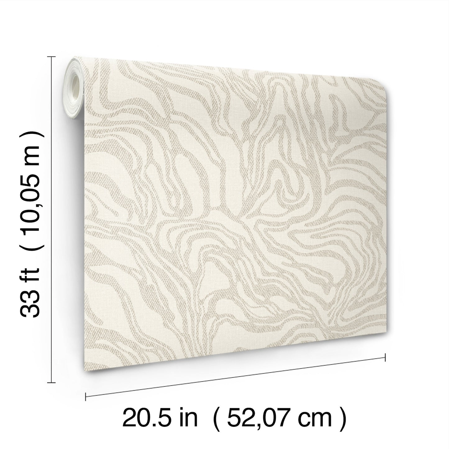 York Wallcoverings A-Street Prints Massar Taupe Modern Marbled Wallpaper Abstract Modern Taupe  Wallpaper - 4177-27706