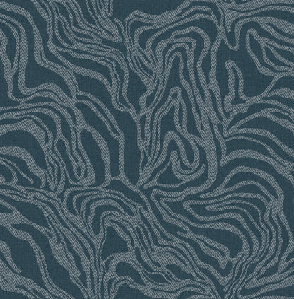 York Wallcoverings A-Street Prints Massar Teal Modern Marbled Wallpaper Abstract Glam Teal  Wallpaper - 4177-27707