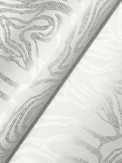 York Wallcoverings A-Street Prints Massar Silver Modern Marbled Wallpaper Abstract Glam Silver  Wallpaper - 4177-27708