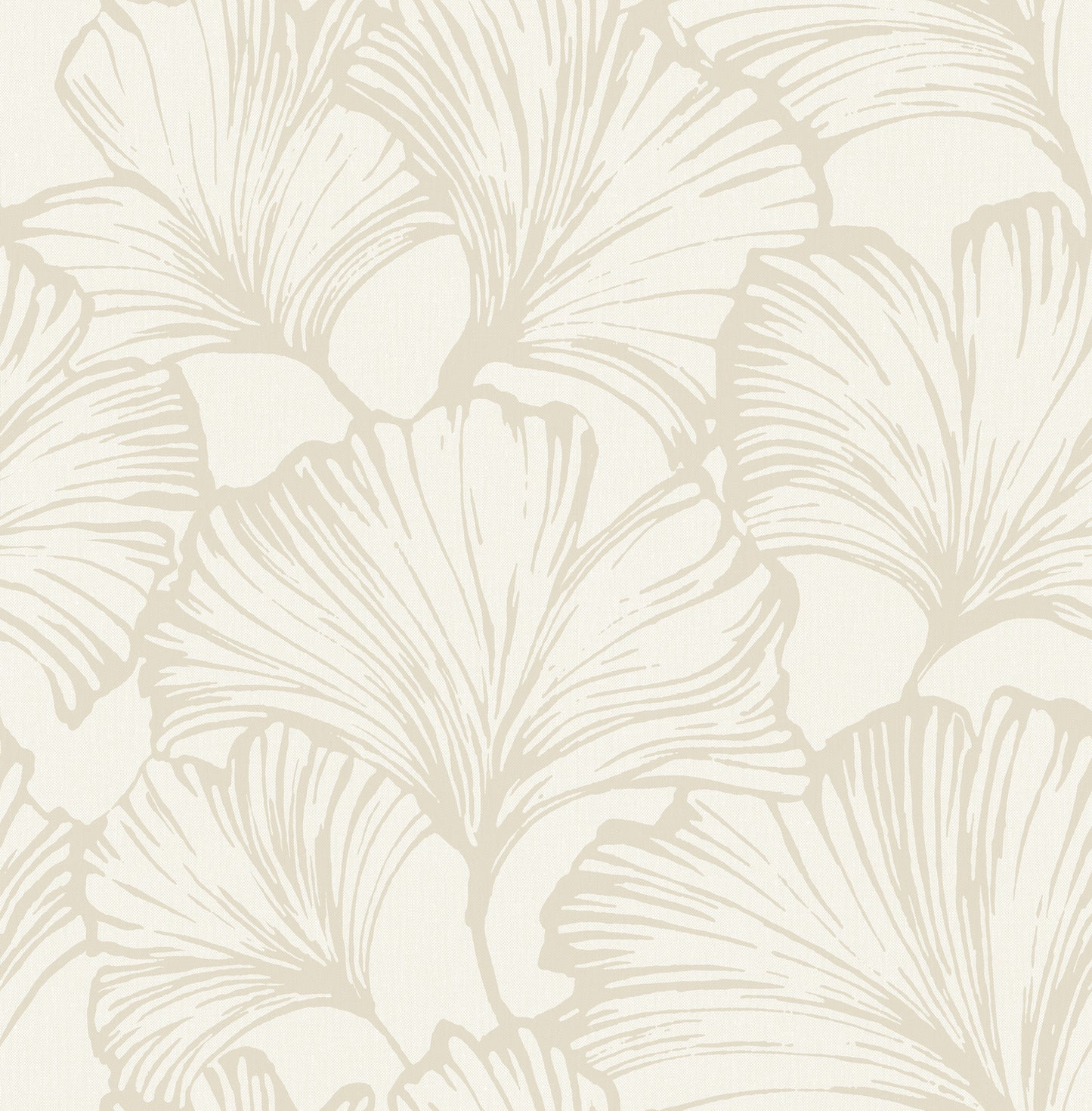 York Wallcoverings A-Street Prints Kyoto Pearl Ginkgo Leaf Wallpaper Botanical Modern Pearl  Wallpaper - 4177-27711