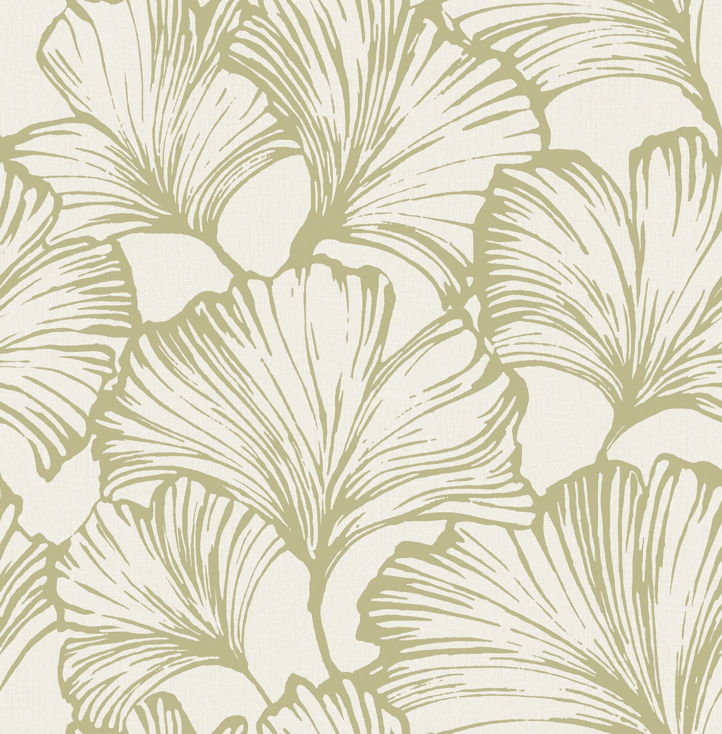 York Wallcoverings A-Street Prints Kyoto Moss Ginkgo Leaf Wallpaper Botanical Modern Moss  Wallpaper - 4177-27714
