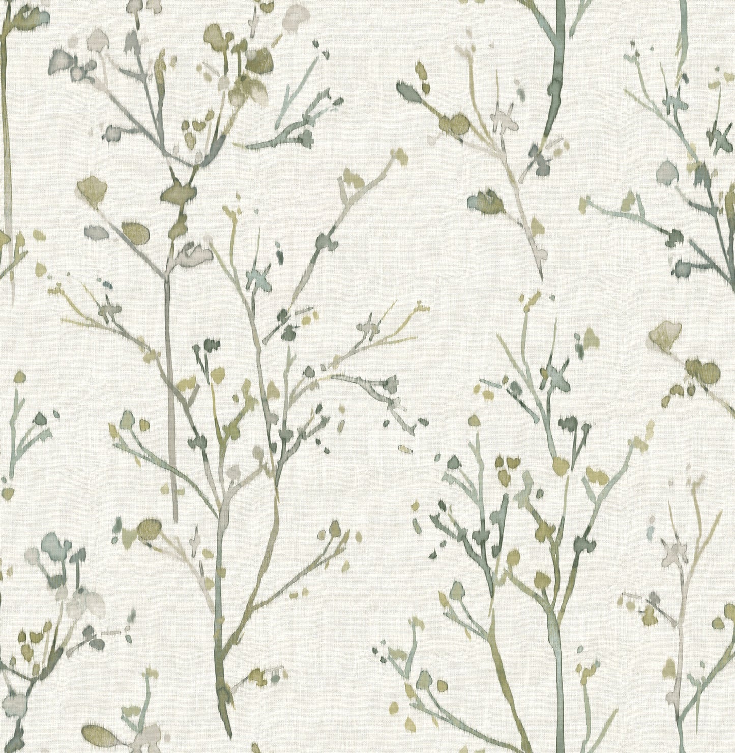 York Wallcoverings A-Street Prints Silverling Moss Budding Branches Wallpaper Botanical Farmhouse Moss  Wallpaper - 4177-27719