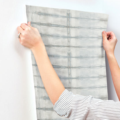 York Wallcoverings A-Street Prints Modulus Denim Geometric Stripe Wallpaper Graphics Modern Denim  Wallpaper - 4177-27727