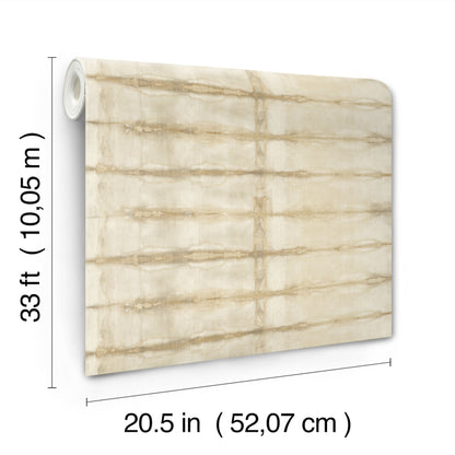 York Wallcoverings A-Street Prints Modulus Wheat Geometric Stripe Wallpaper Graphics Modern Wheat  Wallpaper - 4177-27730