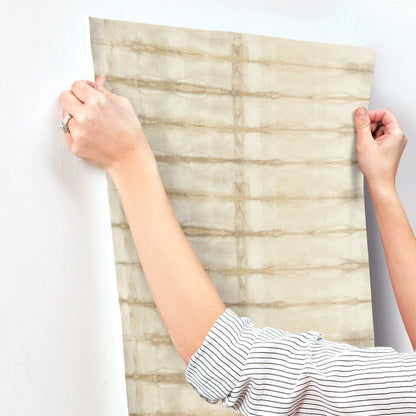 York Wallcoverings A-Street Prints Modulus Wheat Geometric Stripe Wallpaper Graphics Modern Wheat  Wallpaper - 4177-27730