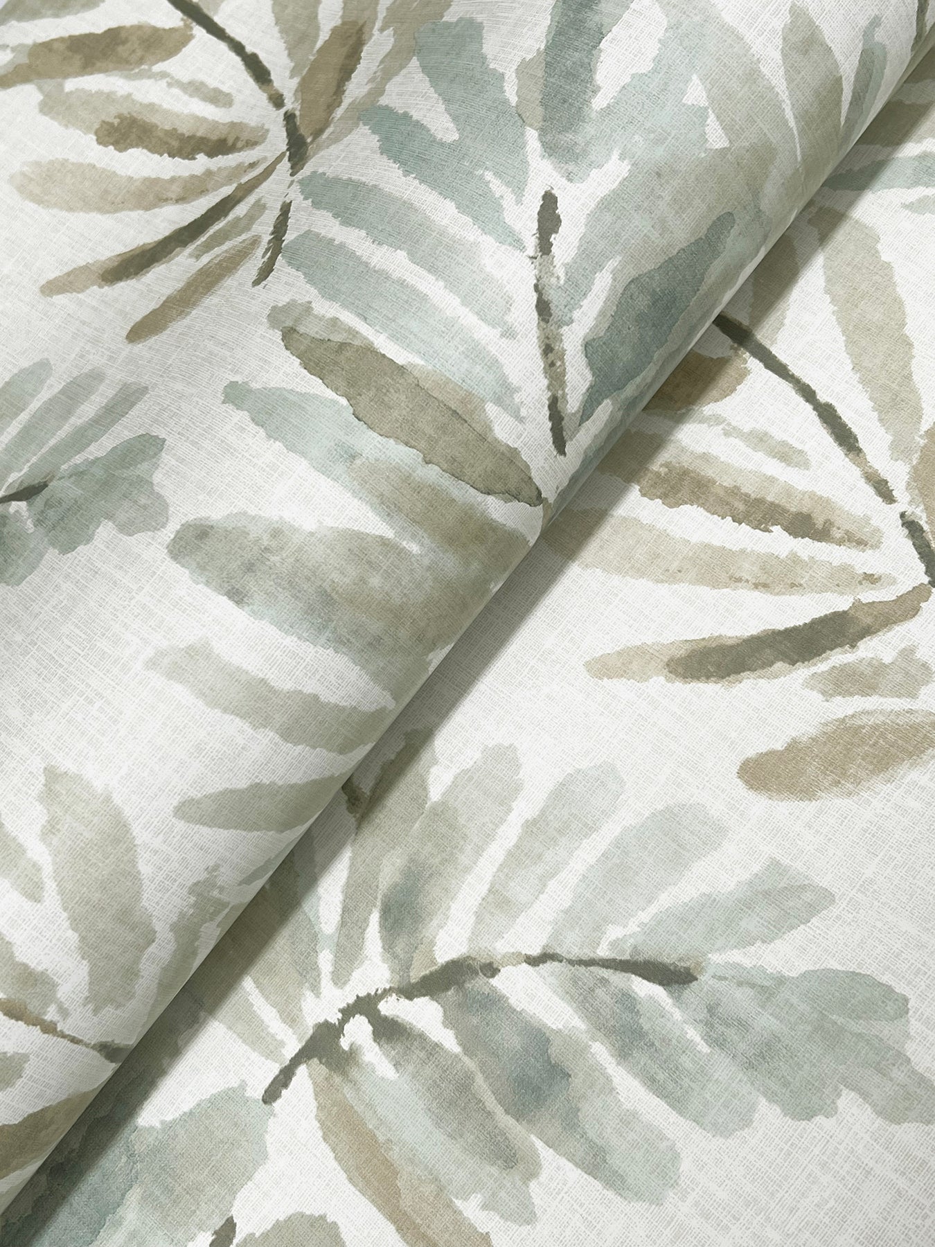 York Wallcoverings A-Street Prints Serenade Aqua Ferns Wallpaper Botanical Farmhouse Aqua  Wallpaper - 4177-27740