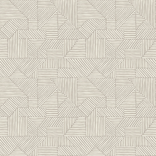 York Wallcoverings A-Street Prints Crescendo Light Grey Block Geometric Wallpaper Graphics Modern Light Grey  Wallpaper - 4177-83303