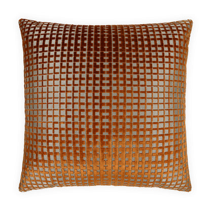 D.V. KAP HOME   24" x 24" Success Pillow - Amber Glam, Textured    - 4181-A-2424