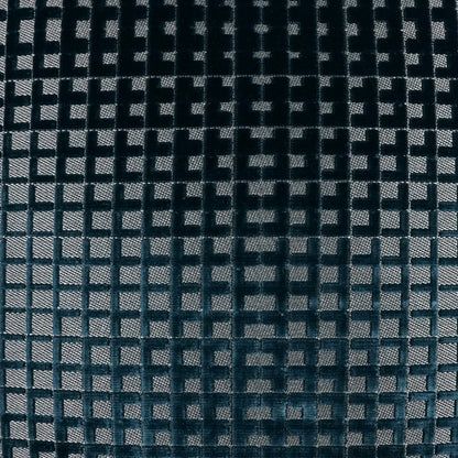 D.V. KAP HOME   24" x 24" Success Pillow - Sapphire Glam, Textured    - 4181-S-2424