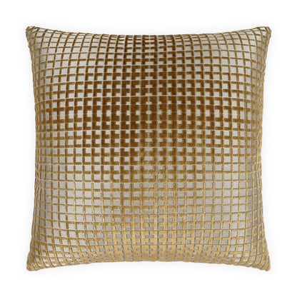 D.V. KAP HOME   24" x 24" Success Pillow - Topaz Glam, Textured    - 4181-T-2424