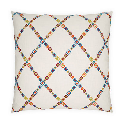 D.V. KAP HOME   24" x 24" Soleil Pillow Geometric, Modern    - 4186-2424