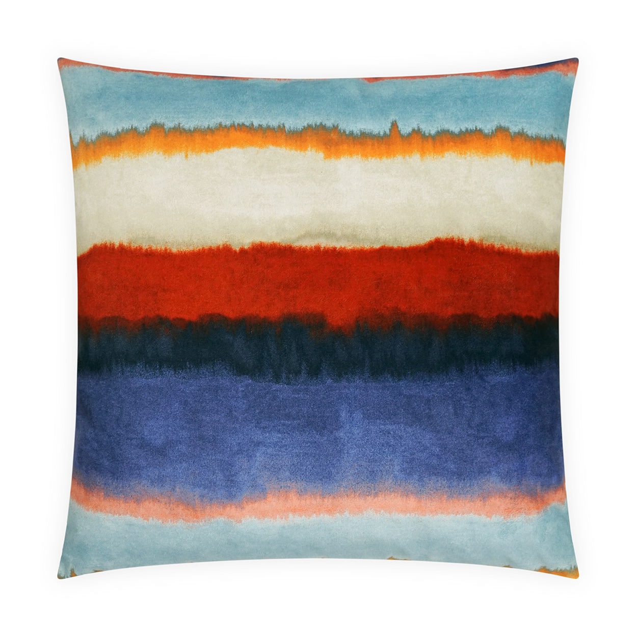 D.V. KAP HOME   24" x 24" Mira Pillow - Sunrise Abstract    - 4187-S-2424
