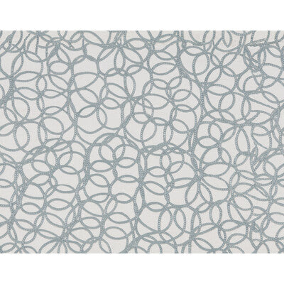 KRAVET DESIGN EMBROIDERY MODERN BEIGE,LIGHT BLUE,   - 4188.15.0