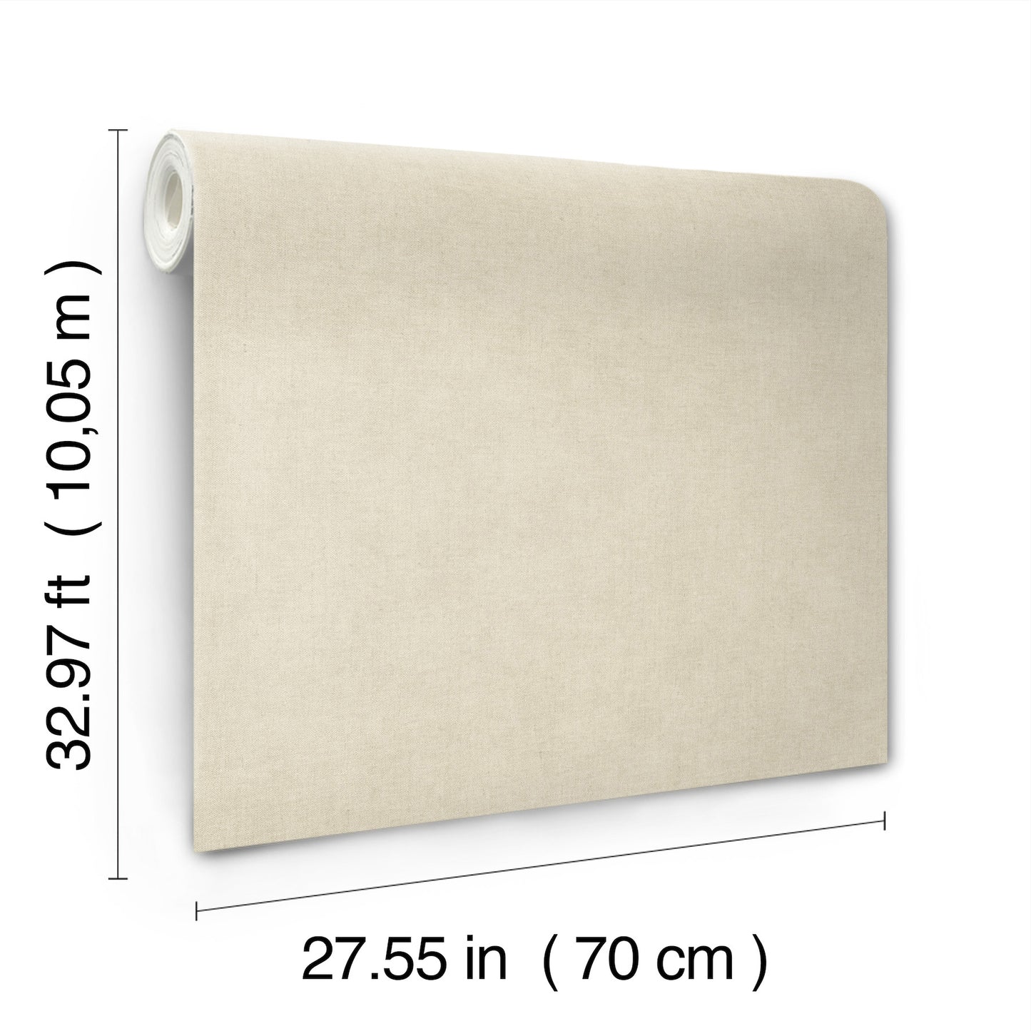 York Wallcoverings A-Street Prints Nuovo Taupe Faux Linen Wallpaper Graphics Transitional Taupe  Wallpaper - 4193-7422