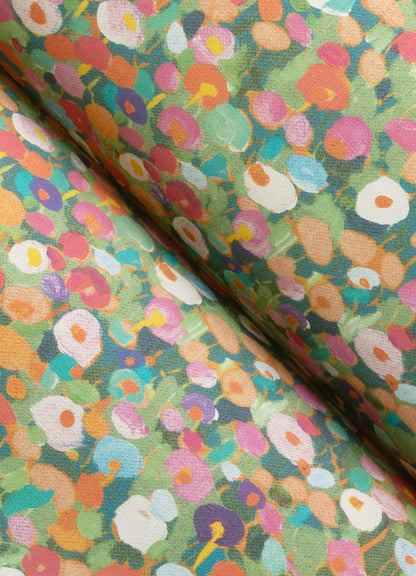 York Wallcoverings A-Street Prints Prato Green Petite Floral Wallpaper Abstract Modern Green  Wallpaper - 4193-7441