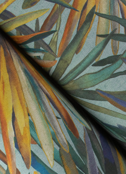 York Wallcoverings A-Street Prints Corifa Sea Green Palm Leaf Wallpaper Botanical Tropical Sea Green  Wallpaper - 4193-7451