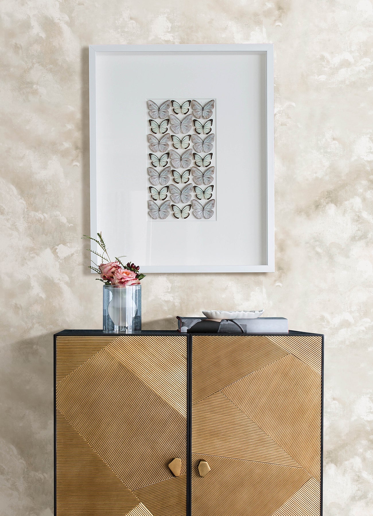 York Wallcoverings A-Street Prints Aria Neutral Abstract Wallpaper Abstract Bohemian Neutral  Wallpaper - 4193-7460