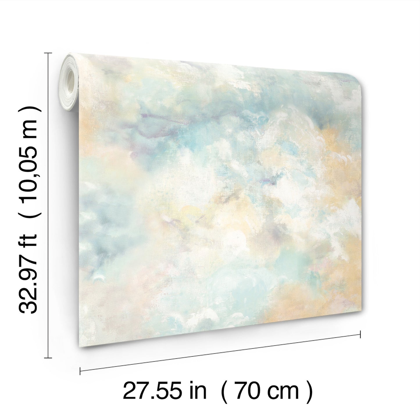 York Wallcoverings A-Street Prints Aria Aquamarine Abstract Wallpaper Abstract Bohemian Aquamarine  Wallpaper - 4193-7462