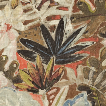 D.V. KAP HOME   24" x 24" Thriving Pillow Floral, Traditional    - 4194-2424