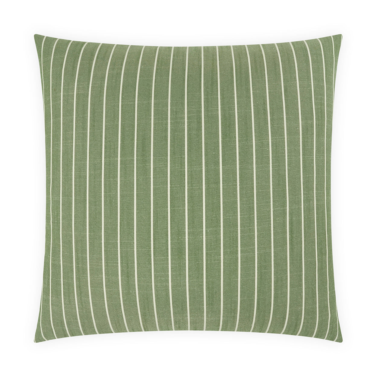 D.V. KAP HOME   24" x 24" Butler Pillow - Ivy Stripes, Traditional, Farmhouse    - 4195-I-2424