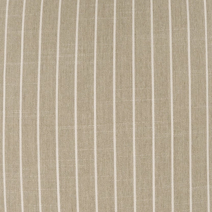 D.V. KAP HOME   24" x 24" Butler Pillow - Natural Stripes, Traditional, Farmhouse    - 4195-N-2424