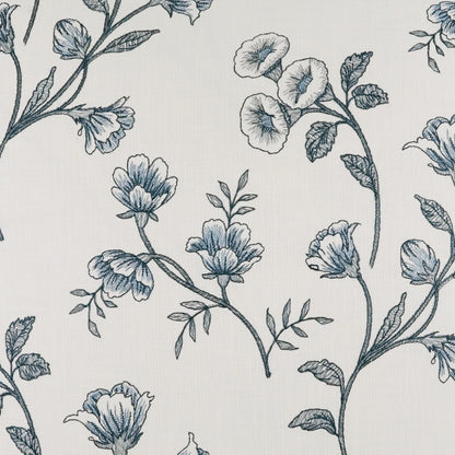 D.V. KAP HOME   24" x 24" Tulah Pillow Floral, Traditional, Embroidery    - 4200-2424