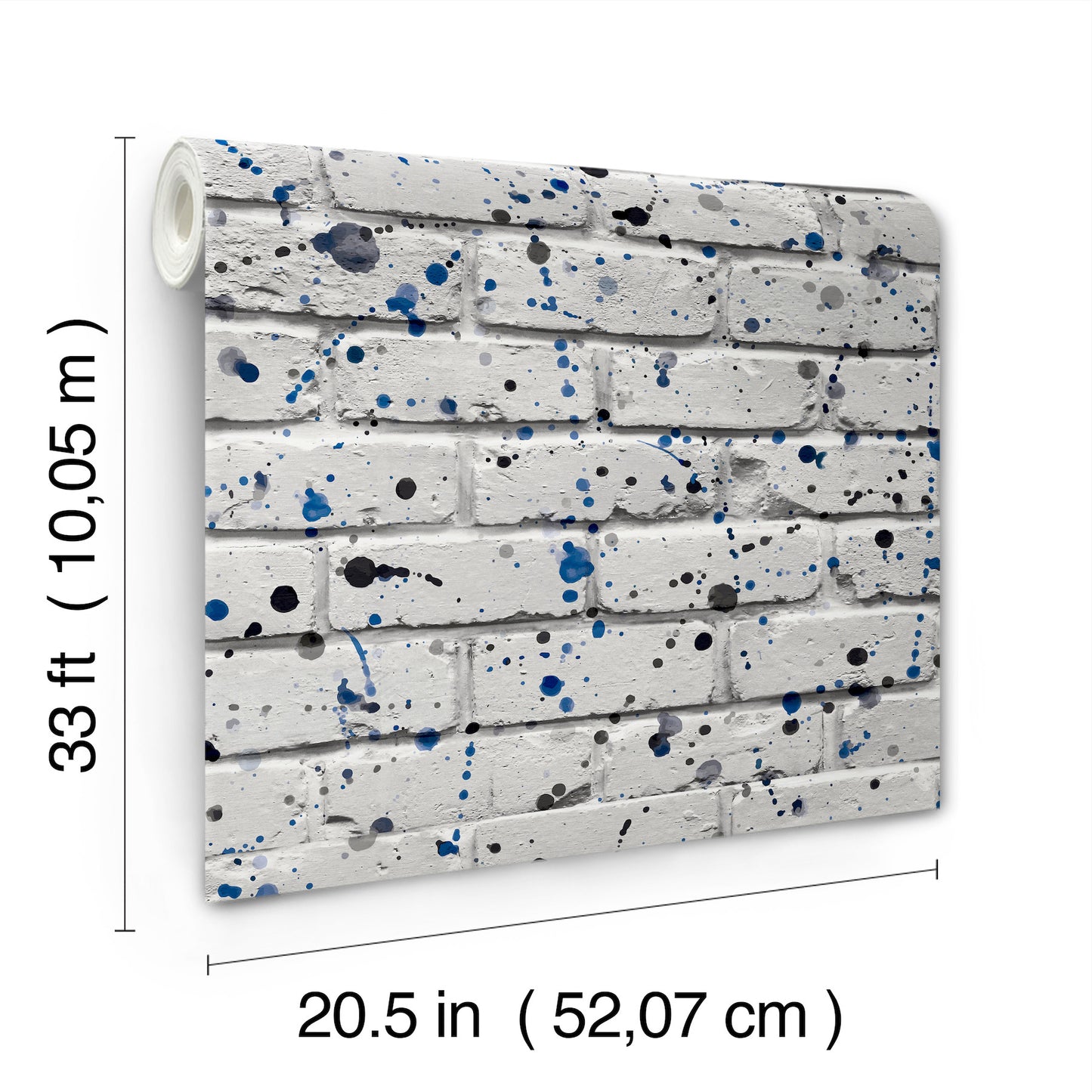 York Wallcoverings Advantage Splatter Wall Grey Abstract Wallpaper Graphics Masculine Grey  Wallpaper - 4203-27589