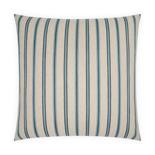 D.V. KAP HOME   24" x 24" Pryce Pillow Stripes, Traditional, Farmhouse    - 4203-2424